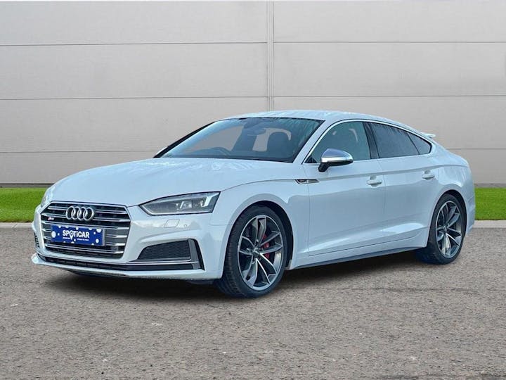 White Audi S5 3.0 TFSI V6 Sportback Tiptronic Quattro Euro 6 (s/s) 5dr 2018