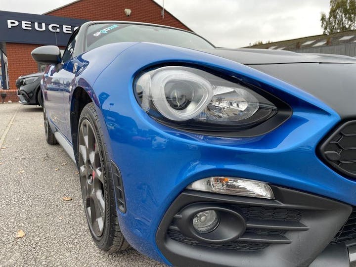 Blue Abarth 124 Spider 1.4 Multiair Euro 6 2dr 2018