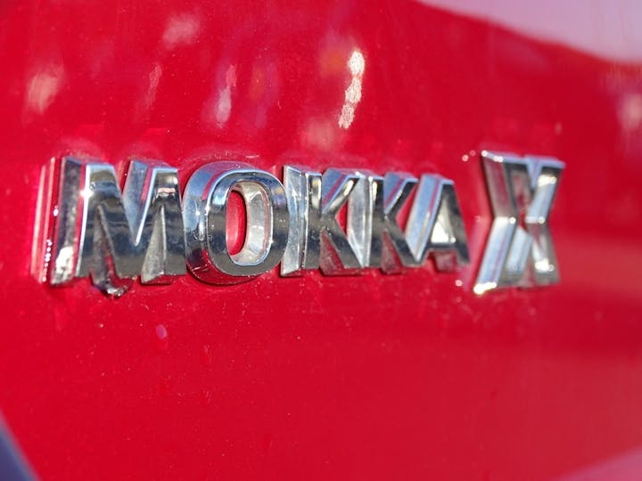Red Vauxhall Mokka X Elite Nav Ecotec S/S 2018