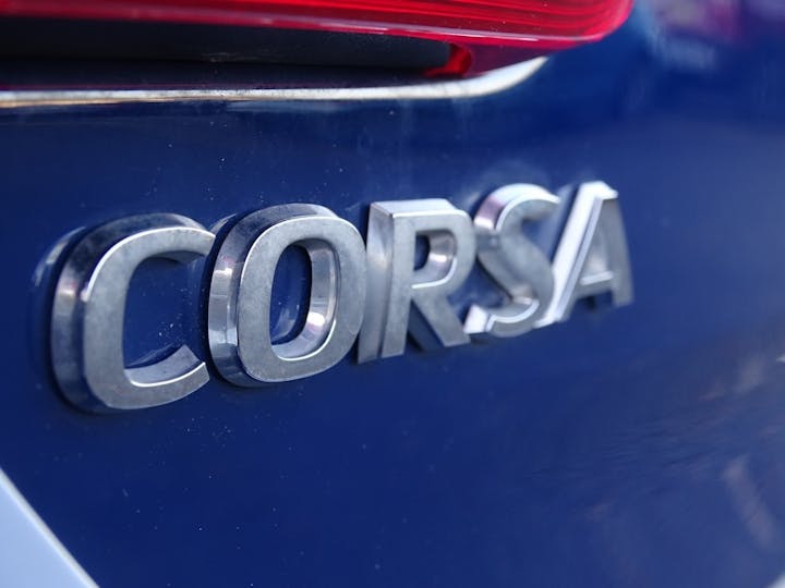 Blue Vauxhall Corsa Energy 2018