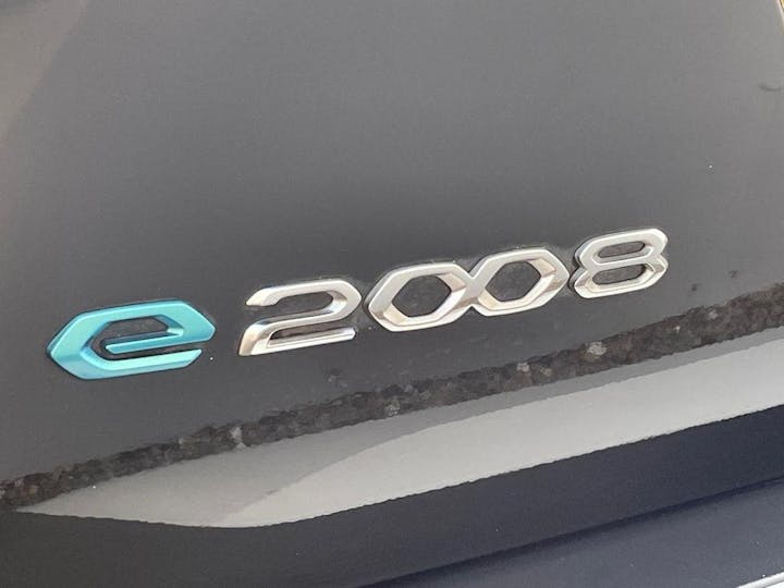 Black Peugeot E 2008 50kwh GT Auto 5dr (7kw Charger) 2023