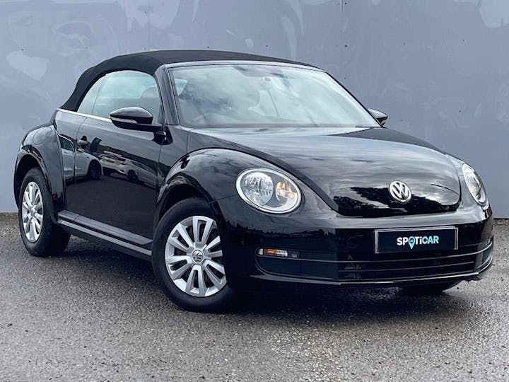 Black Volkswagen Beetle 1.2 TSI Bluemotion Tech Cabriolet Euro 6 (s/s) 2dr 2015