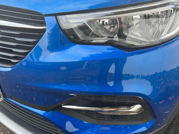 Blue Vauxhall Grandland X 1.2 Turbo Sport Nav Euro 6 (s/s) 5dr 2019