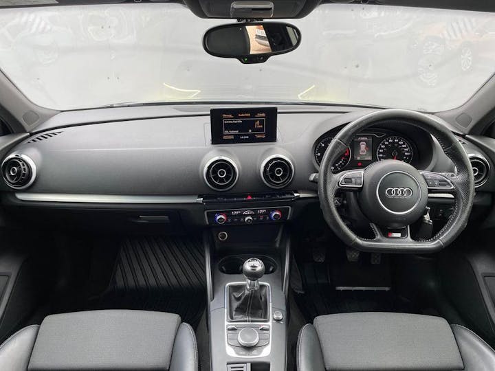 Grey Audi A3 2.0 TDI S Line Sportback Euro 5 (s/s) 5dr 2014