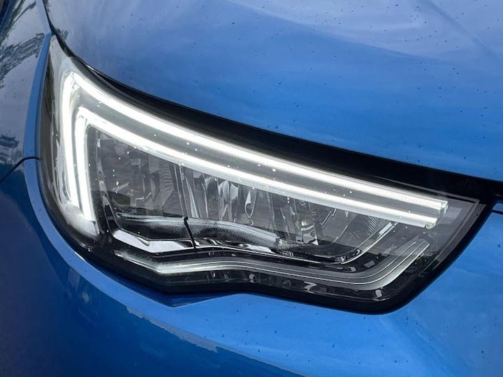 Blue Vauxhall Grandland X 1.2 Turbo Elite Nav Auto Euro 6 (s/s) 5dr 2021