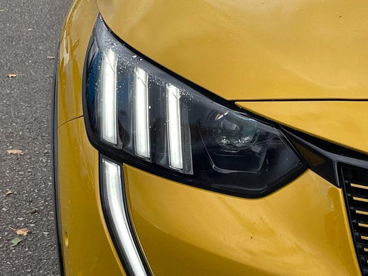 Yellow Peugeot E 208 50kwh GT Premium Auto 5dr 2021