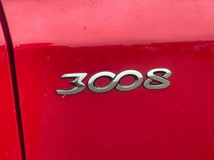 Red Peugeot 3008 1.2 Puretech GT Line Premium Eat Euro 6 (s/s) 5dr 2020