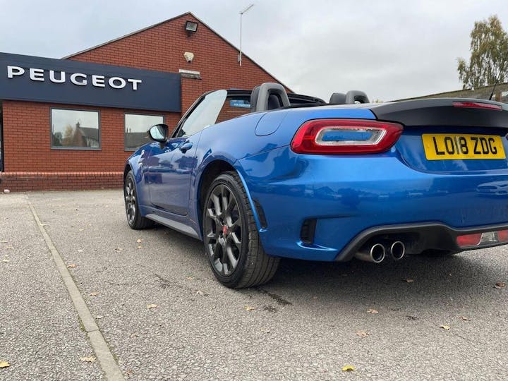 Blue Abarth 124 Spider 1.4 Multiair Euro 6 2dr 2018