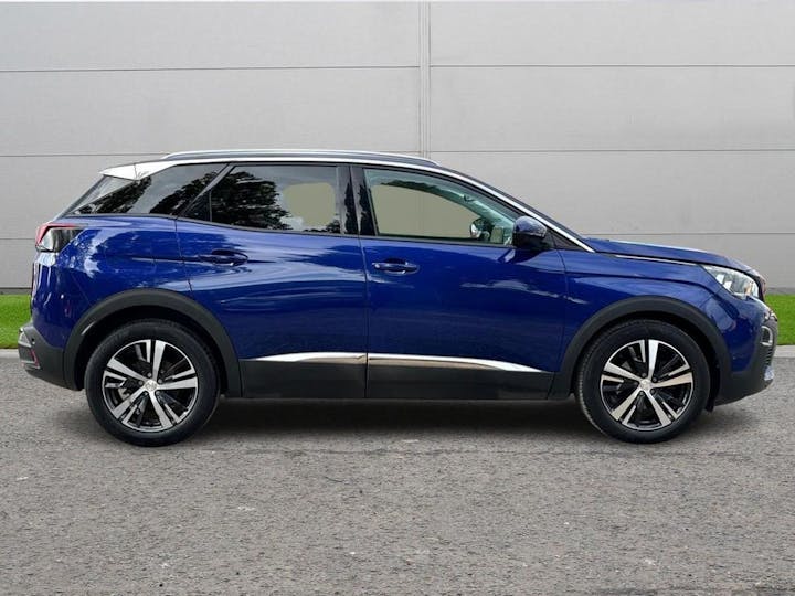 Blue Peugeot 3008 1.2 Puretech Allure Euro 6 (s/s) 5dr 2018