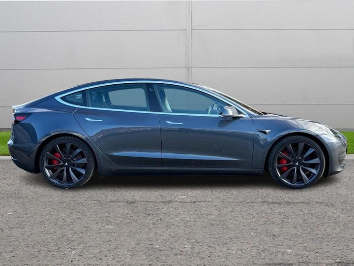 Grey Tesla Model 3 (dual Motor) Performance Auto 4wde 4dr (performance Upgrade) 2020