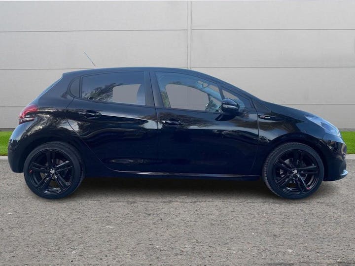 Black Peugeot 208 1.2 Puretech Gpf GT Line Eat Euro 6 (s/s) 5dr 2019