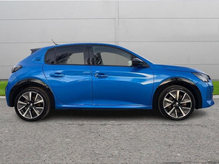 Blue Peugeot E 208 50kwh GT Premium Auto 5dr 2021