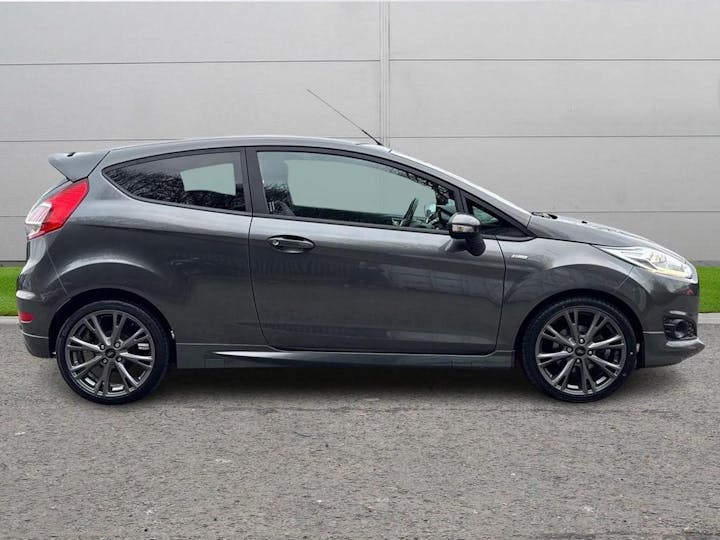 Grey Ford Fiesta 1.0t Ecoboost ST-Line Euro 6 (s/s) 3dr 2016