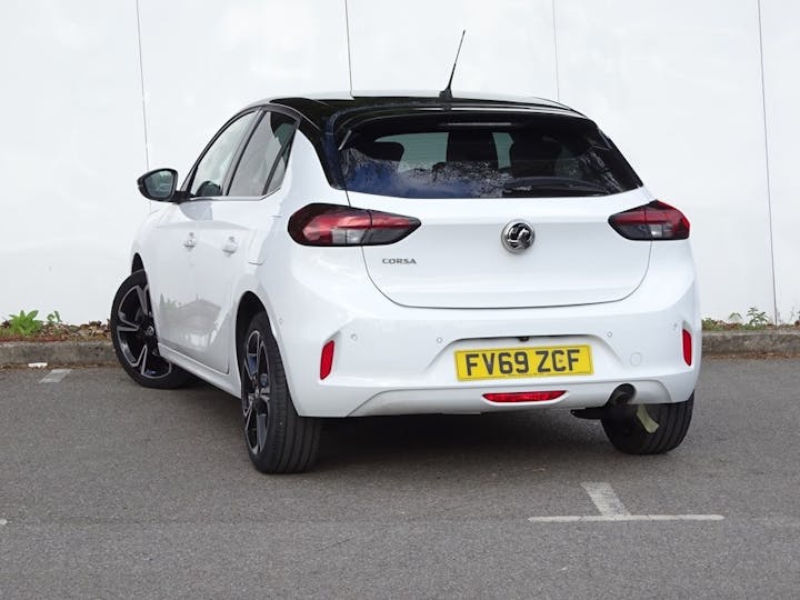 White Vauxhall Corsa Elite Nav Premium 2020