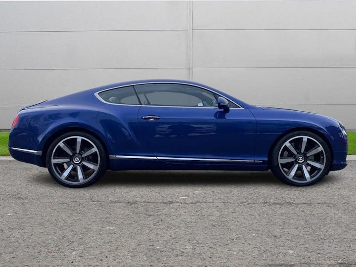 Blue Bentley Continental 6.0 Flexfuel GT Auto 6spd 4wd Euro 5 2dr 2011