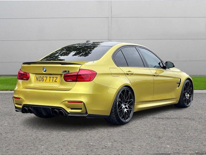 Yellow BMW M3 3.0 Biturbo Competition Dct Euro 6 (s/s) 4dr 2017