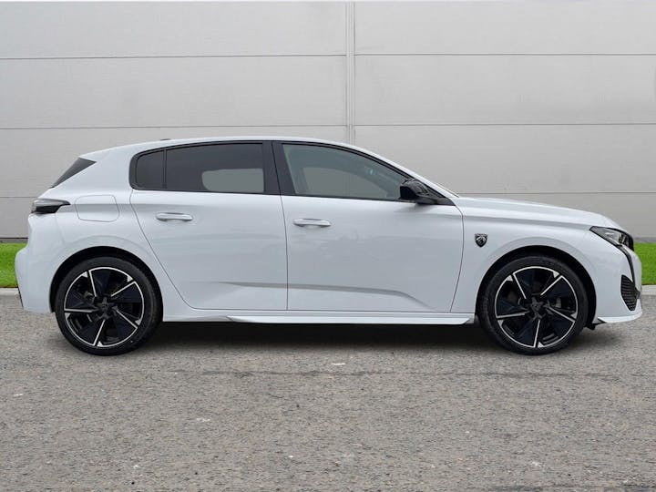 White Peugeot E 308 54kwh GT Auto 5dr 2024