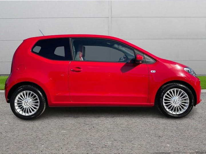 Red Volkswagen Up! 1.0 High Up! Euro 6 3dr 2015