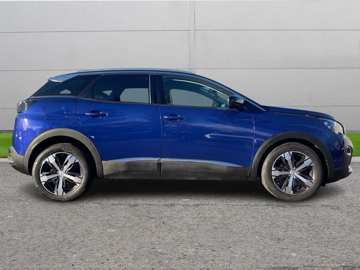 Blue Peugeot 3008 1.2 Puretech Allure Eat Euro 6 (s/s) 5dr 2018