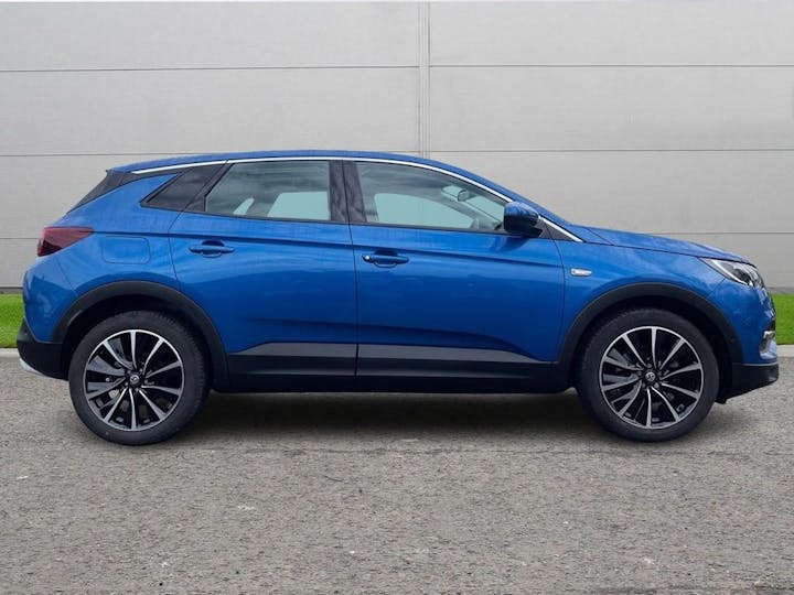 Blue Vauxhall Grandland X 1.2 Turbo Elite Nav Euro 6 (s/s) 5dr 2021