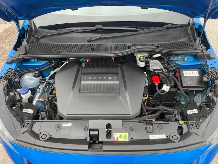 Blue Peugeot E 208 50kwh GT Auto 5dr 2021