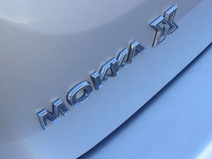 Silver Vauxhall Mokka X 1.6 CDTi Elite Nav SUV 5dr Diesel Euro 6 (s/s) 17in Alloy (136 Ps) 2017