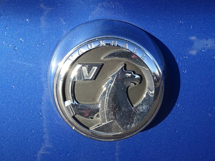 Blue Vauxhall Corsa VXR 2015