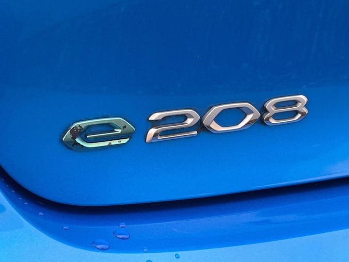 Blue Peugeot E 208 50kwh GT Line Auto 5dr 2020