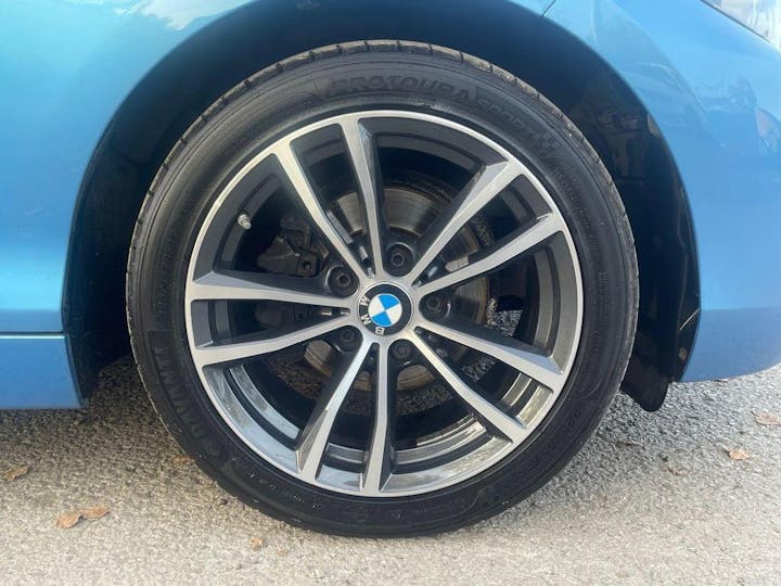 Blue BMW 2 Series 1.5 218i Sport Euro 6 (s/s) 2dr 2017