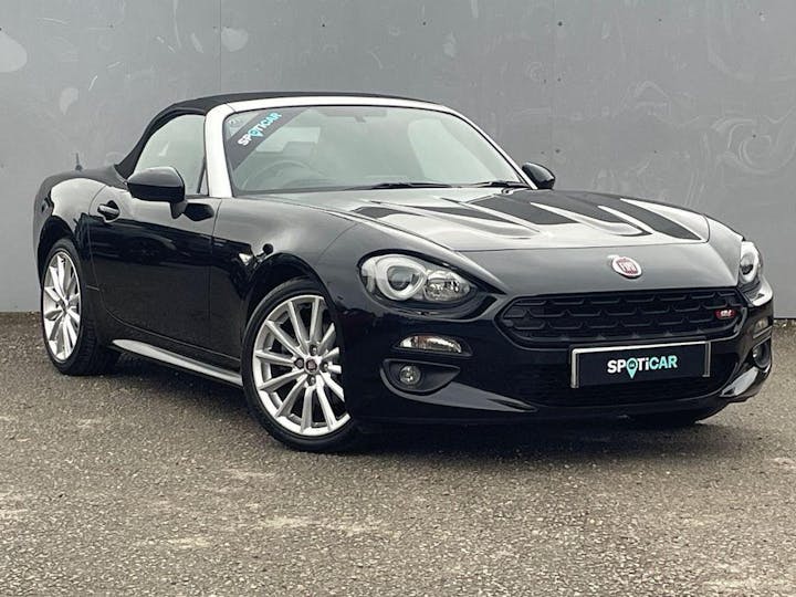 Black FIAT 124 Spider 1.4 Multiair Lusso Euro 6 2dr 2017