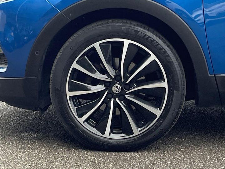 Blue Vauxhall Grandland X 1.2 Turbo Elite Nav Auto Euro 6 (s/s) 5dr 2021