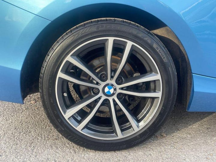 Blue BMW 2 Series 1.5 218i Sport Euro 6 (s/s) 2dr 2017