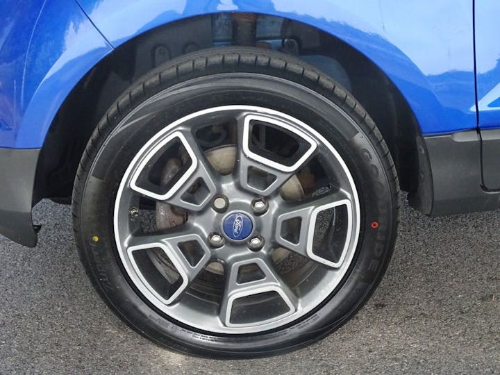 Blue Ford Ecosport 1.5 TdCi Titanium (x Pack) 2wd 5dr 2014