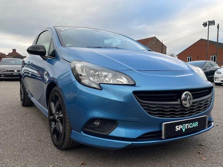 Blue Vauxhall Corsa 1.4i Ecotec SRi Vx Line Nav Black Euro 6 3dr 2018