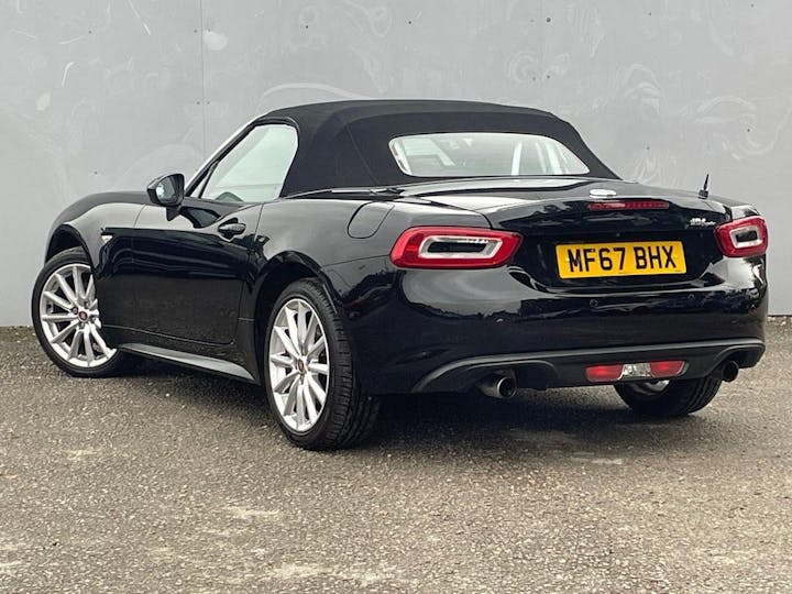 Black FIAT 124 Spider 1.4 Multiair Lusso Euro 6 2dr 2017