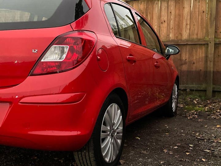 Red Vauxhall Corsa 1.2 16V Energy Euro 5 5dr (a/c) 2013