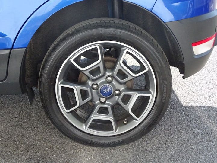 Blue Ford Ecosport 1.5 TdCi Titanium (x Pack) 2wd 5dr 2014