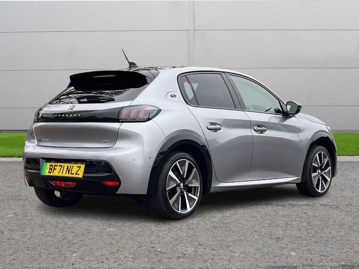 Grey Peugeot E 208 50kwh GT Auto 5dr 2021