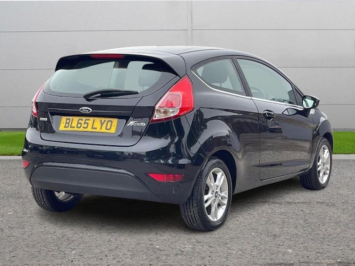 Black Ford Fiesta 1.0t Ecoboost Zetec Euro 6 (s/s) 3dr 2015