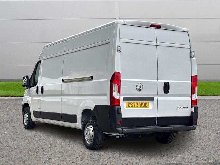 White Vauxhall Movano 2.2 CDTi 3500 Biturbo Prime FWD L3 H2 Euro 6 (s/s) 5dr 2023