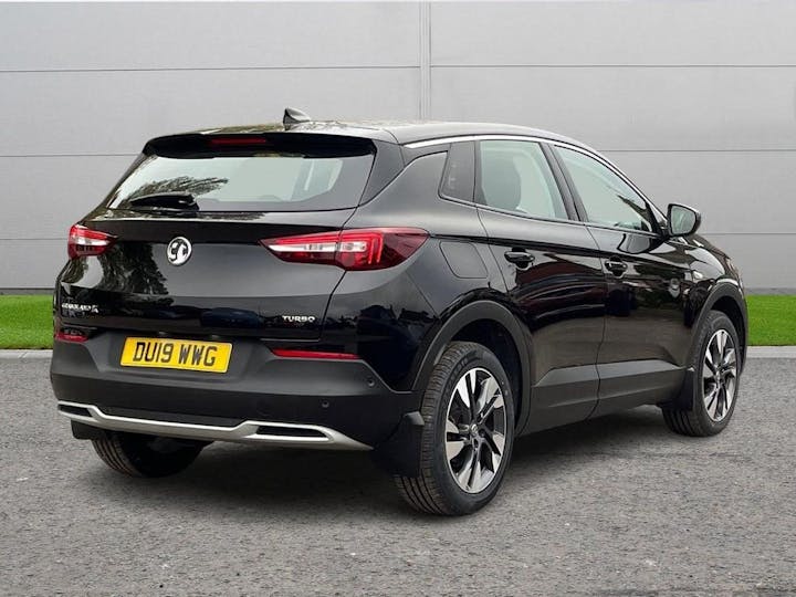 Black Vauxhall Grandland X 1.2 Turbo Sport Nav Auto Euro 6 (s/s) 5dr 2019