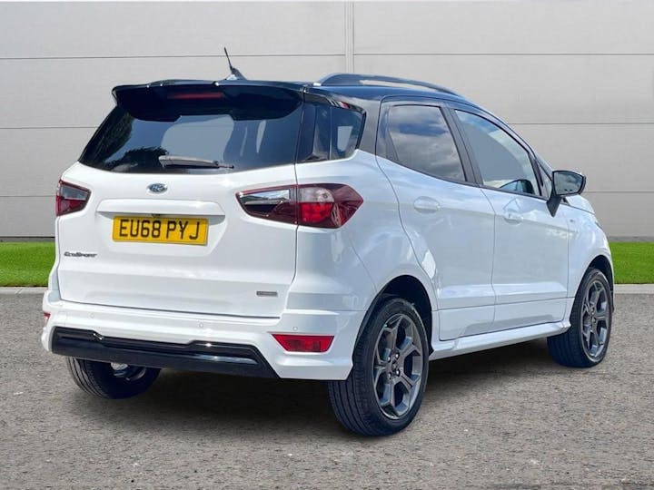 White Ford Ecosport 1.0t Ecoboost ST-Line Euro 6 (s/s) 5dr 2019