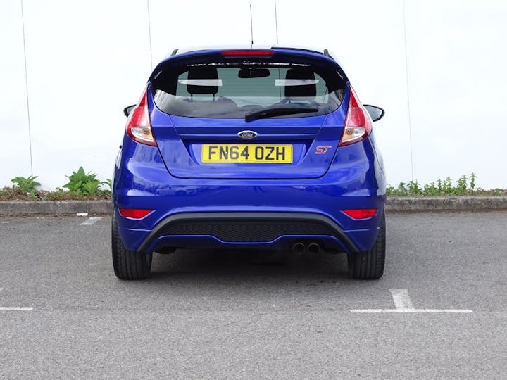 Blue Ford Fiesta 1.6t Ecoboost ST-2 3dr 2014