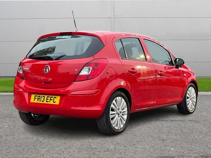 Red Vauxhall Corsa 1.2 16V Energy Euro 5 5dr (a/c) 2013