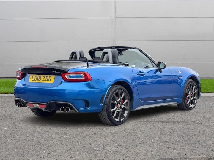 Blue Abarth 124 Spider 1.4 Multiair Euro 6 2dr 2018