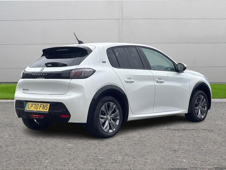 White Peugeot E 208 50kwh Allure Premium Auto 5dr 2021