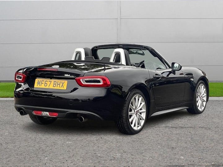 Black FIAT 124 Spider 1.4 Multiair Lusso Euro 6 2dr 2017