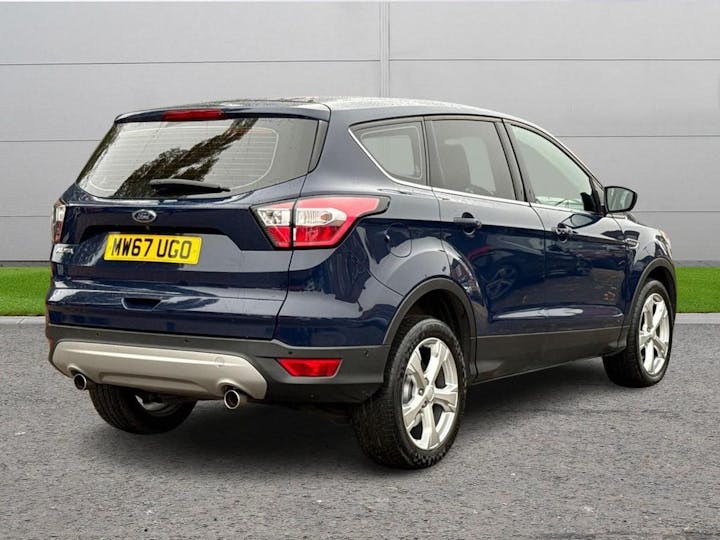 Blue Ford Kuga 2.0 TdCi Titanium X 2wd Euro 6 (s/s) 5dr 2018