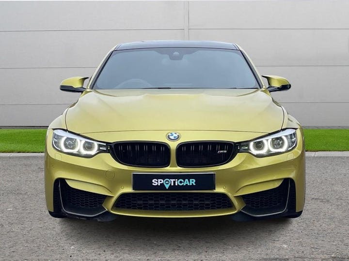 Yellow BMW M3 3.0 Biturbo Competition Dct Euro 6 (s/s) 4dr 2017