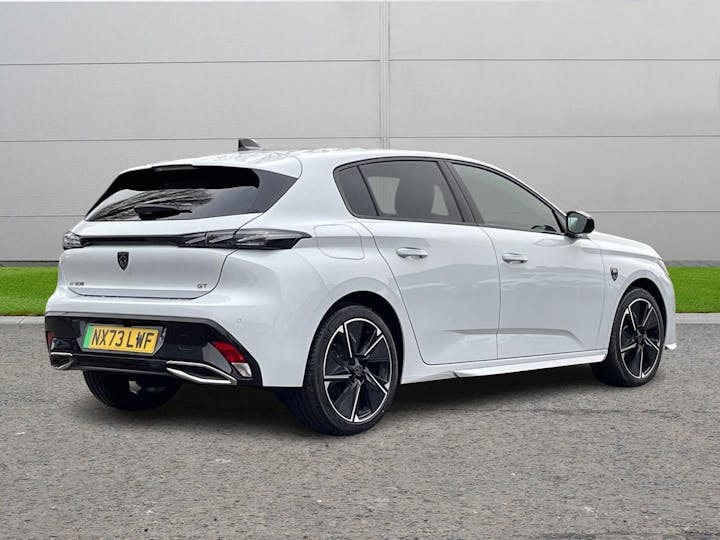 White Peugeot E 308 54kwh GT Auto 5dr 2024